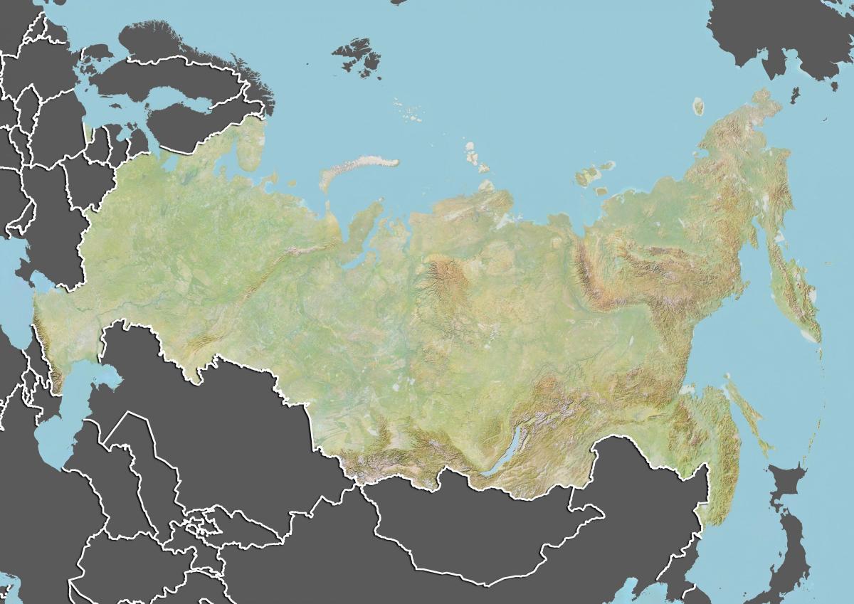 carte de la république du Kazakhstan géographie